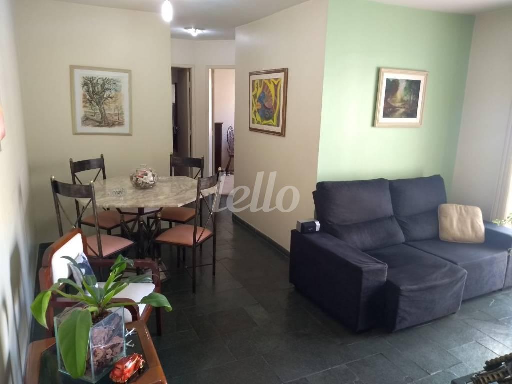 SALA 1 de Apartamento à venda, Padrão com 70 m², 3 quartos e 1 vaga em Chora Menino - São Paulo