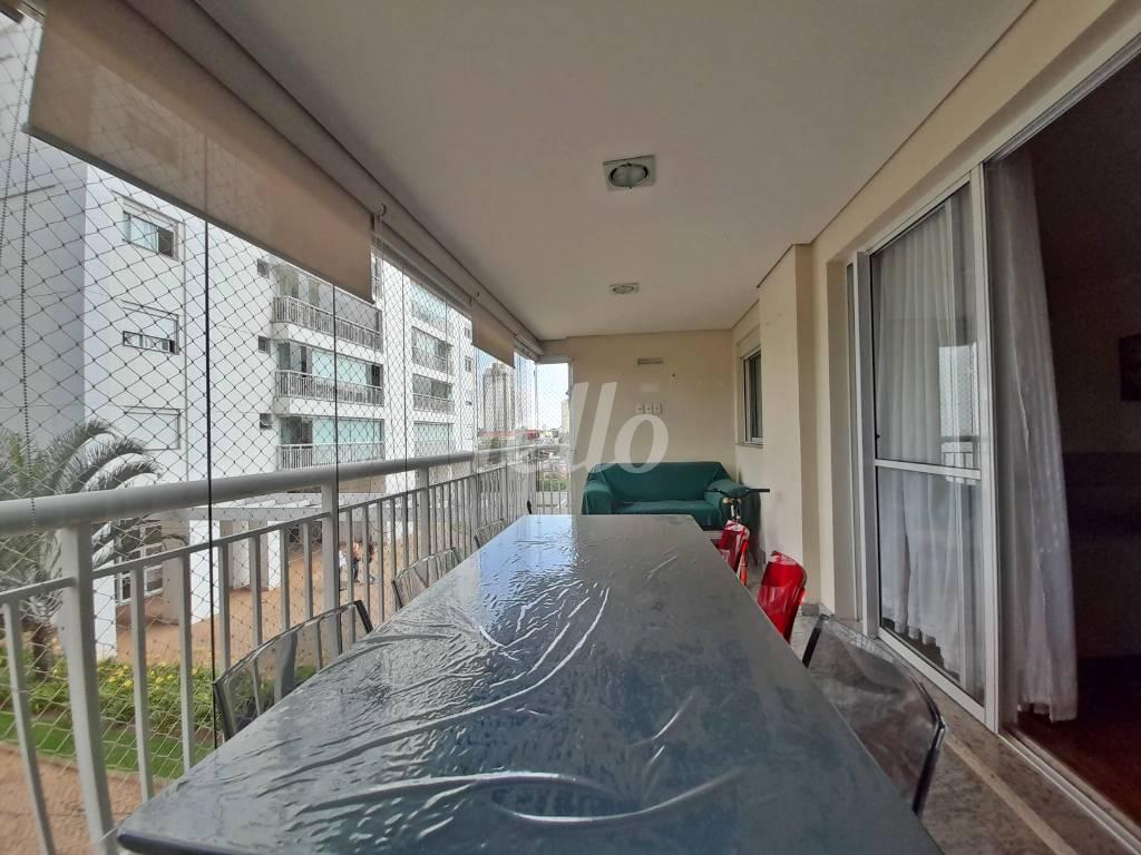 VARANDA de Apartamento à venda, Padrão com 122 m², 3 quartos e 2 vagas em Lauzane Paulista - São Paulo