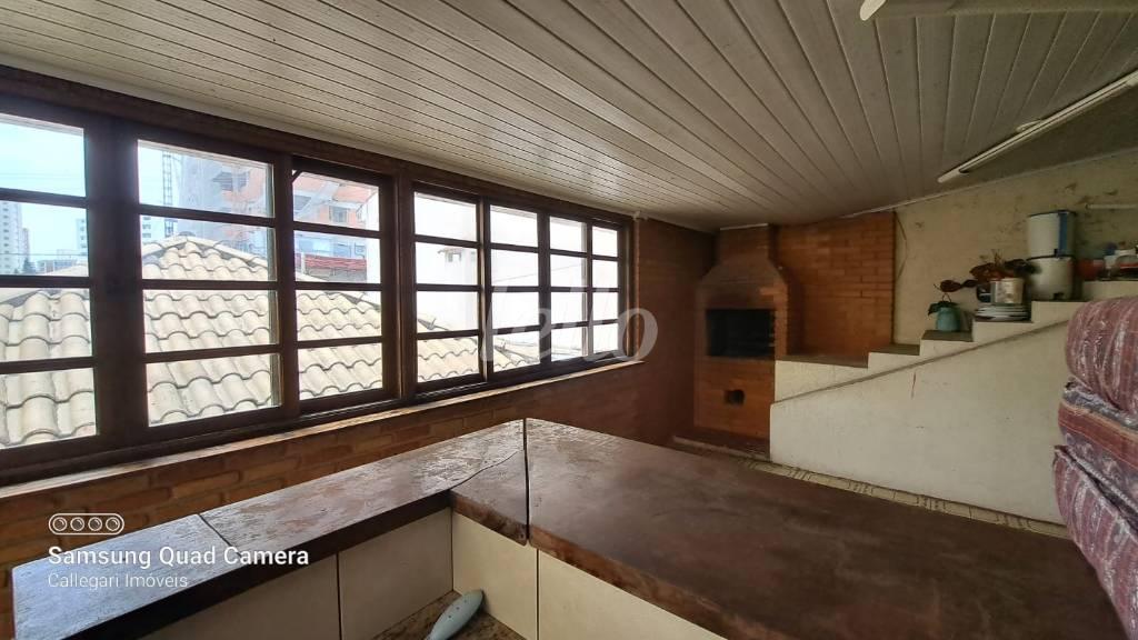 ÁREA GOURMET de Casa à venda, sobrado com 180 m², 4 quartos e 3 vagas em Vila Assunção - Santo André