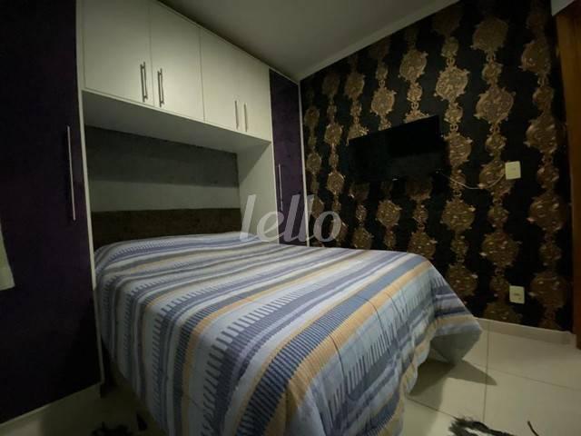 DORMITÓRIO de Apartamento à venda, cobertura - Padrão com 60 m², 2 quartos e 2 vagas em Vila Pires - Santo André