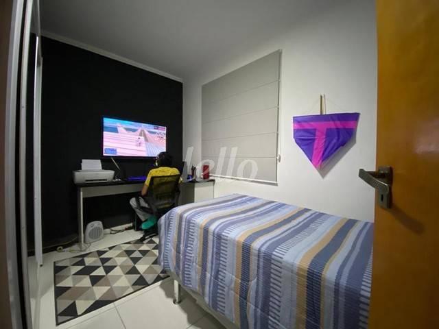 DORMITÓRIO de Apartamento à venda, cobertura - Padrão com 60 m², 2 quartos e 2 vagas em Vila Pires - Santo André