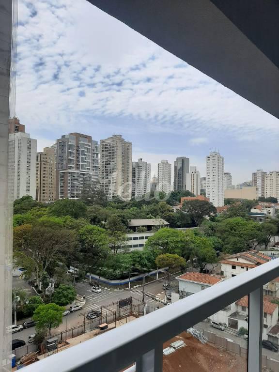 VISTA de Apartamento à venda, Studio com 25 m², 1 quarto e em Vila Clementino - São Paulo