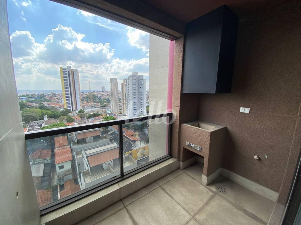 VARANDA GOURMET de Apartamento à venda, Padrão com 155 m², 3 quartos e 3 vagas em Vila Alpina - Santo André