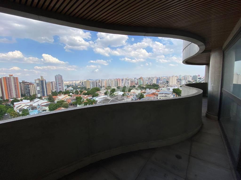 VARANDA de Apartamento à venda, Padrão com 155 m², 3 quartos e 3 vagas em Vila Alpina - Santo André