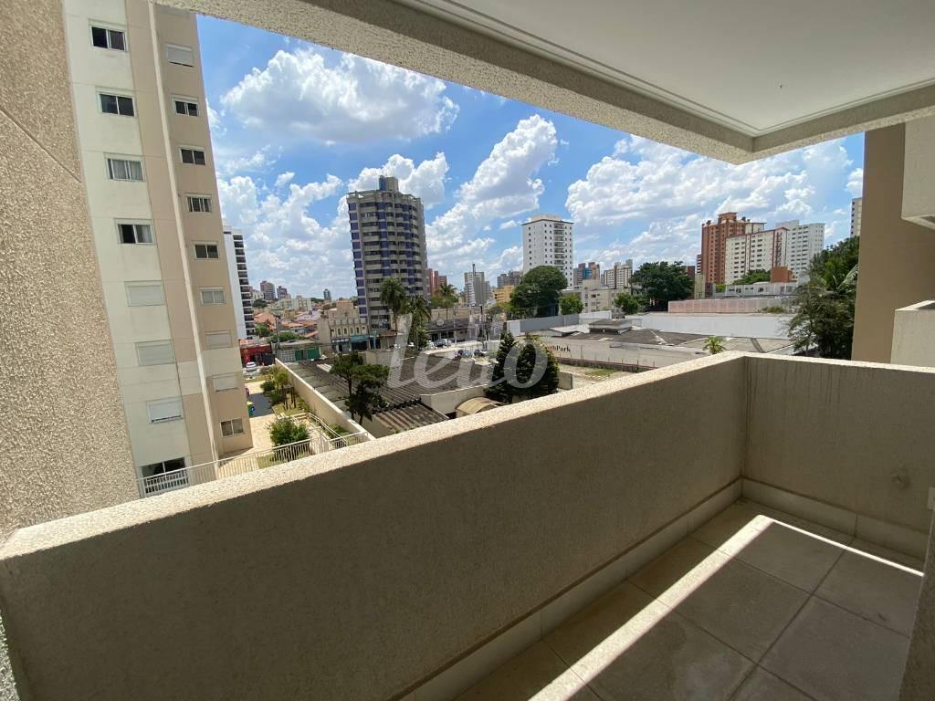 SACADA de Apartamento para alugar, Padrão com 63 m², 2 quartos e 2 vagas em Centro - Santo André