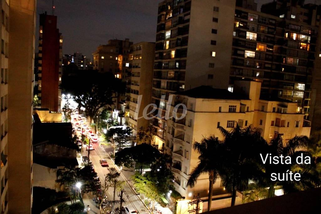 VISTA de Apartamento à venda, cobertura - Padrão com 120 m², 2 quartos e 1 vaga em Santa Cecília - São Paulo