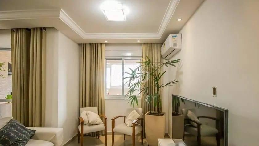 LIVING de Apartamento à venda, Garden com 105 m², 3 quartos e 2 vagas em Saúde - São Paulo