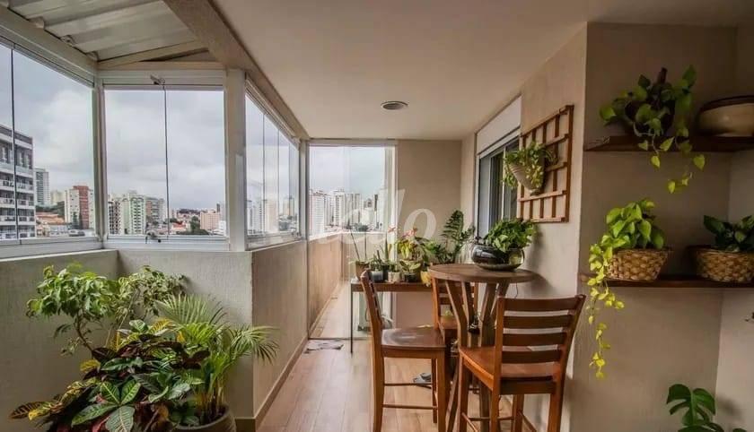 VARANDA de Apartamento à venda, Garden com 105 m², 3 quartos e 2 vagas em Saúde - São Paulo