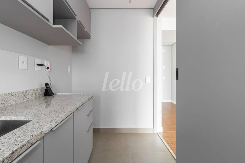 COZINHA de Apartamento para alugar, Padrão com 91 m², 2 quartos e 1 vaga em Pinheiros - São Paulo