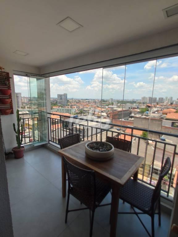 VARANDA GOURMET de Apartamento à venda, Padrão com 66 m², 2 quartos e 1 vaga em Jardim Flor da Montanha - Guarulhos