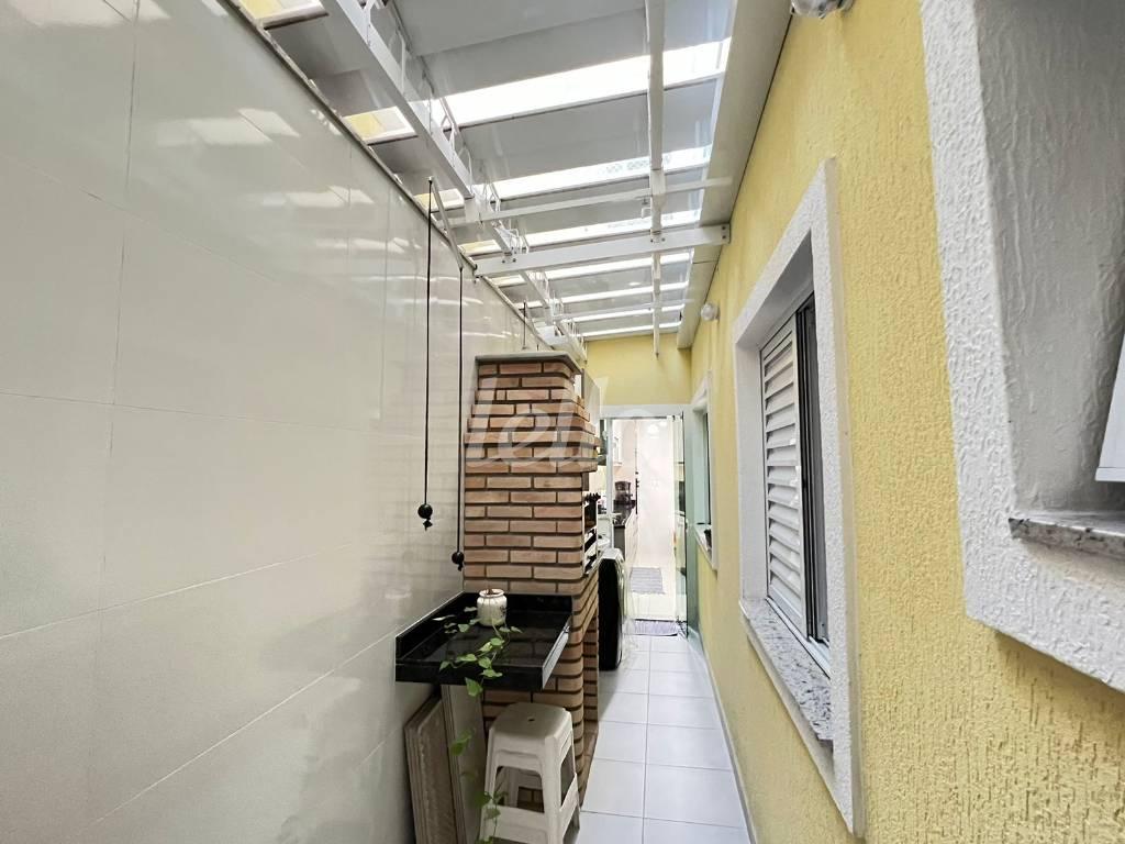 ÁREA EXTERNA de Apartamento à venda, Padrão com 84 m², 3 quartos e 2 vagas em Utinga - Santo André