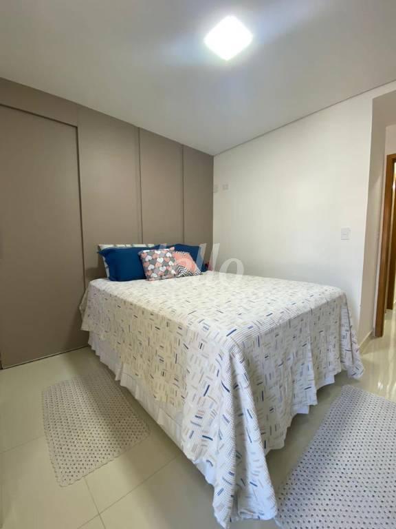 DORMTIÓRIO de Apartamento à venda, Padrão com 84 m², 3 quartos e 2 vagas em Utinga - Santo André