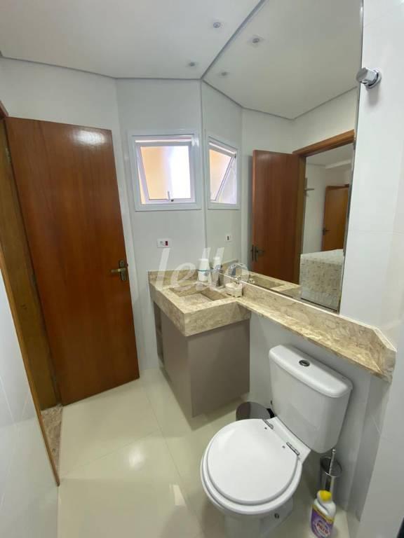 BANHEIRO de Apartamento à venda, Padrão com 84 m², 3 quartos e 2 vagas em Utinga - Santo André