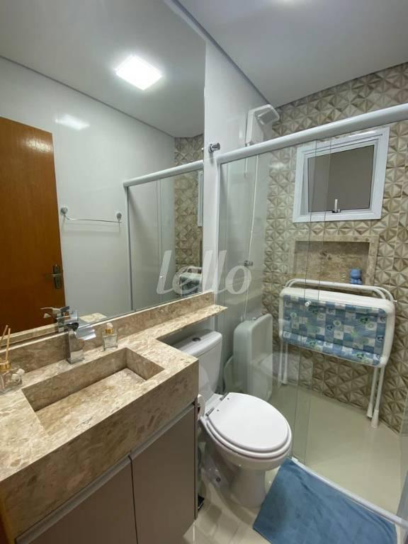 BANHEIRO de Apartamento à venda, Padrão com 84 m², 3 quartos e 2 vagas em Utinga - Santo André