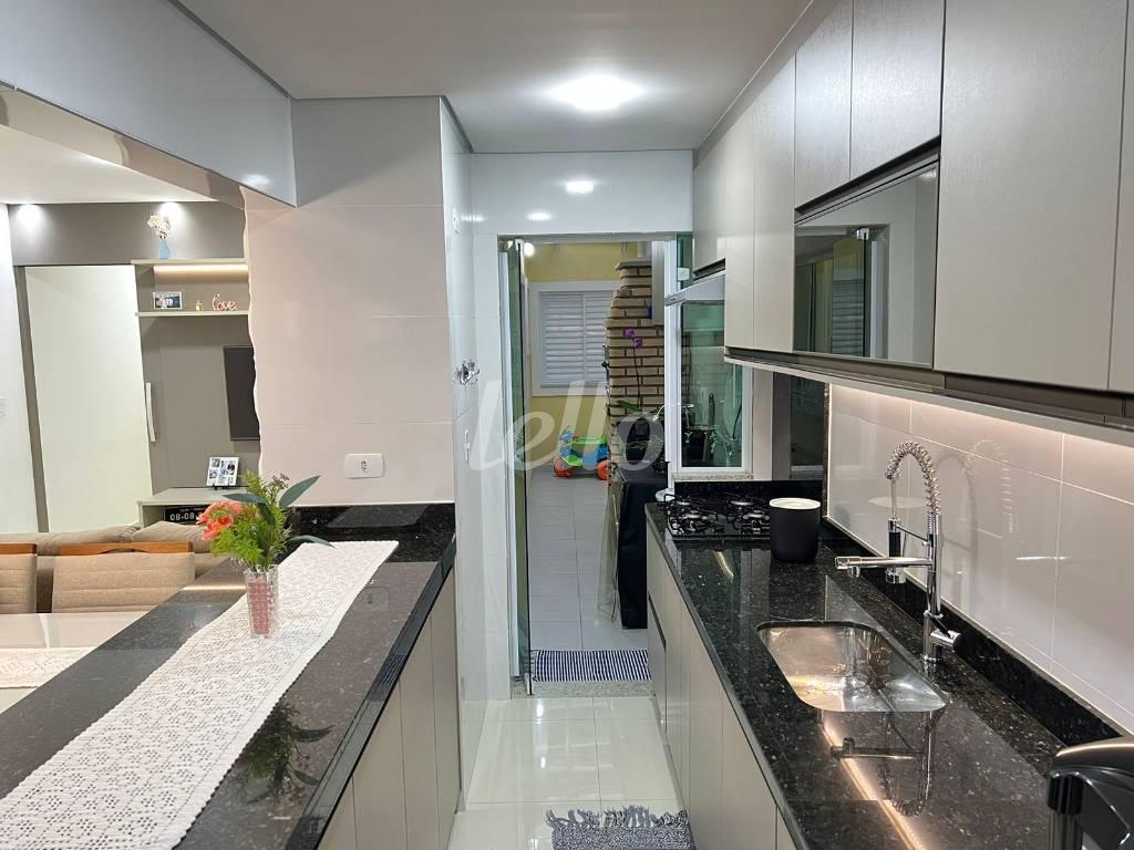 COZINHA de Apartamento à venda, Padrão com 84 m², 3 quartos e 2 vagas em Utinga - Santo André
