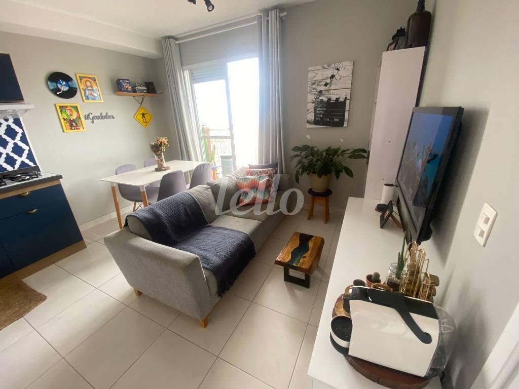 SALA - SACADA de Apartamento à venda, Padrão com 36 m², 1 quarto e em Vila Alpina - São Paulo