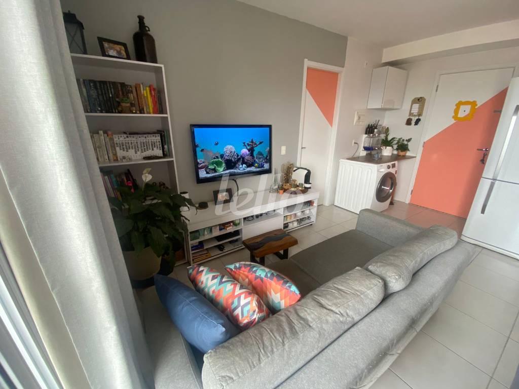 SALA DE ESTAR de Apartamento à venda, Padrão com 36 m², 1 quarto e em Vila Alpina - São Paulo
