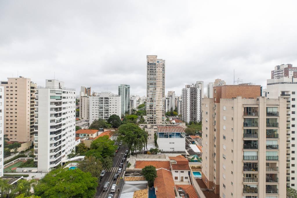 VISTA de Apartamento à venda, Padrão com 308 m², 4 quartos e 5 vagas em Moema - São Paulo