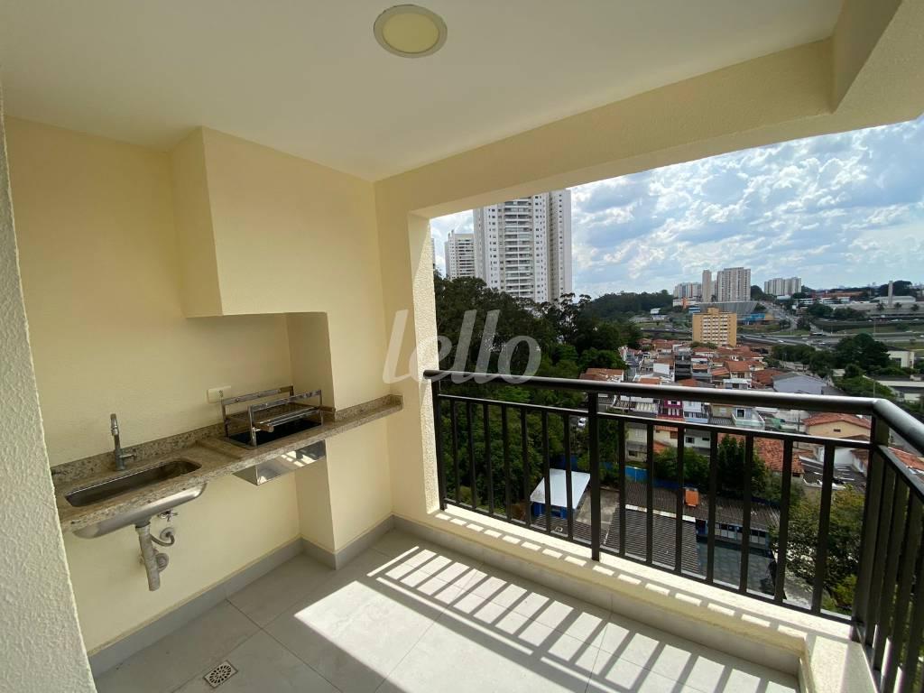 VARANDA de Apartamento à venda, Padrão com 66 m², 2 quartos e 2 vagas em Vila Dusi - São Bernardo do Campo