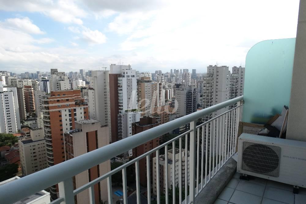 SACADA de Apartamento à venda, Duplex com 43 m², 1 quarto e 1 vaga em Vila Nova Conceição - São Paulo