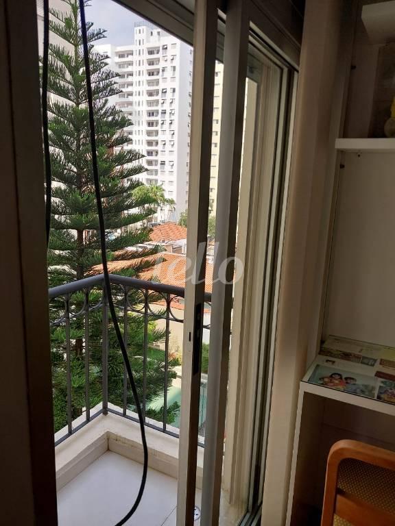 VARANDA SUÍTE de Apartamento à venda, Padrão com 158 m², 4 quartos e 3 vagas em Brooklin Paulista - São Paulo