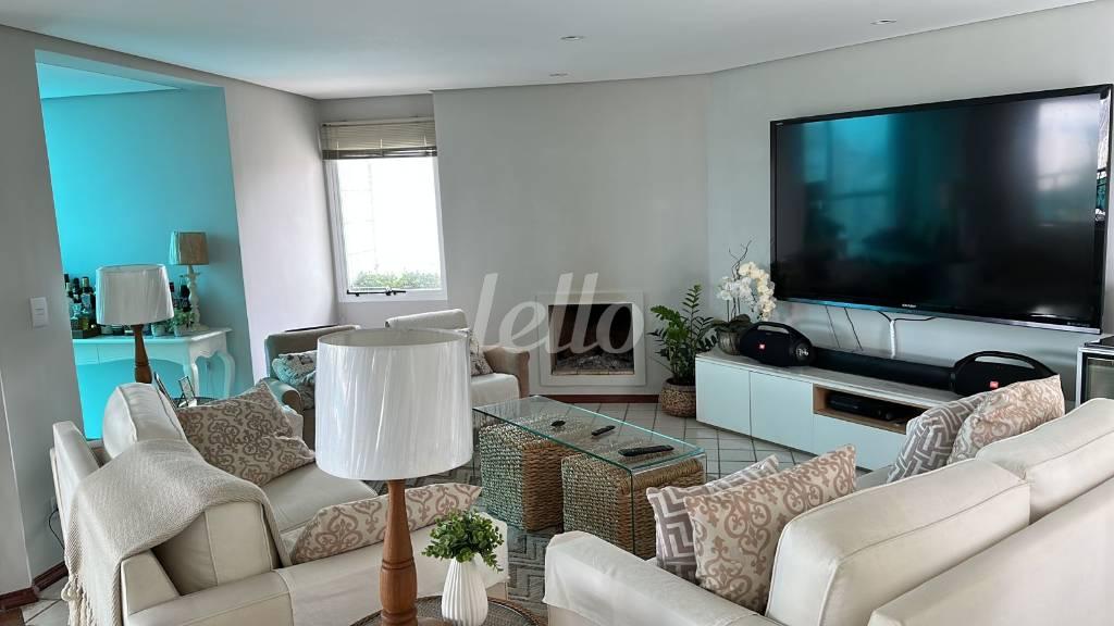 SALA DE TV de Apartamento à venda, Duplex com 348 m², 3 quartos e 5 vagas em Mooca - São Paulo
