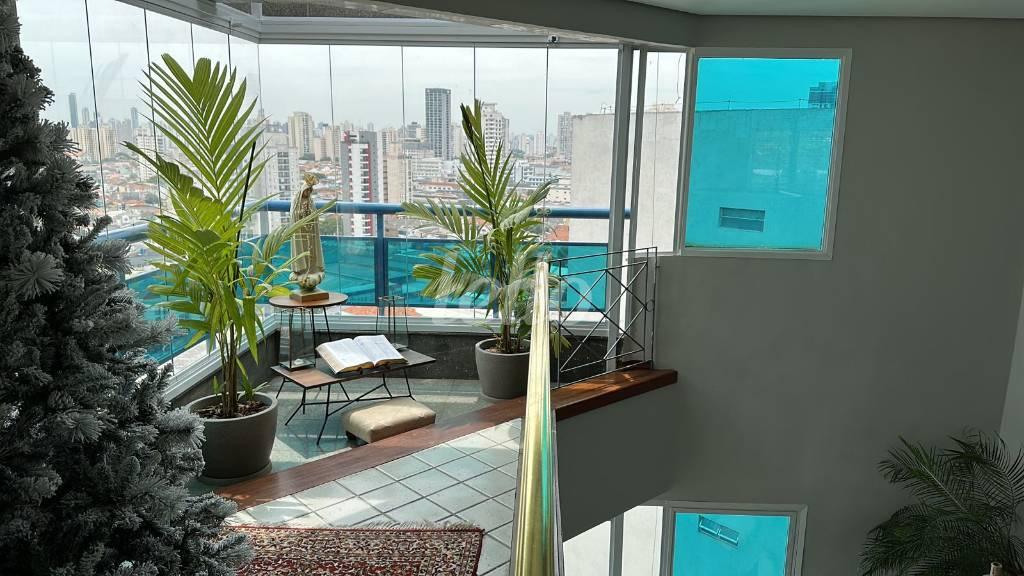 HALL de Apartamento à venda, Duplex com 348 m², 3 quartos e 5 vagas em Mooca - São Paulo