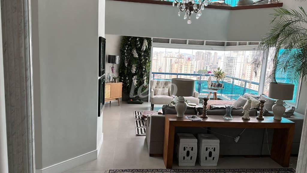SALA de Apartamento à venda, Duplex com 348 m², 3 quartos e 5 vagas em Mooca - São Paulo