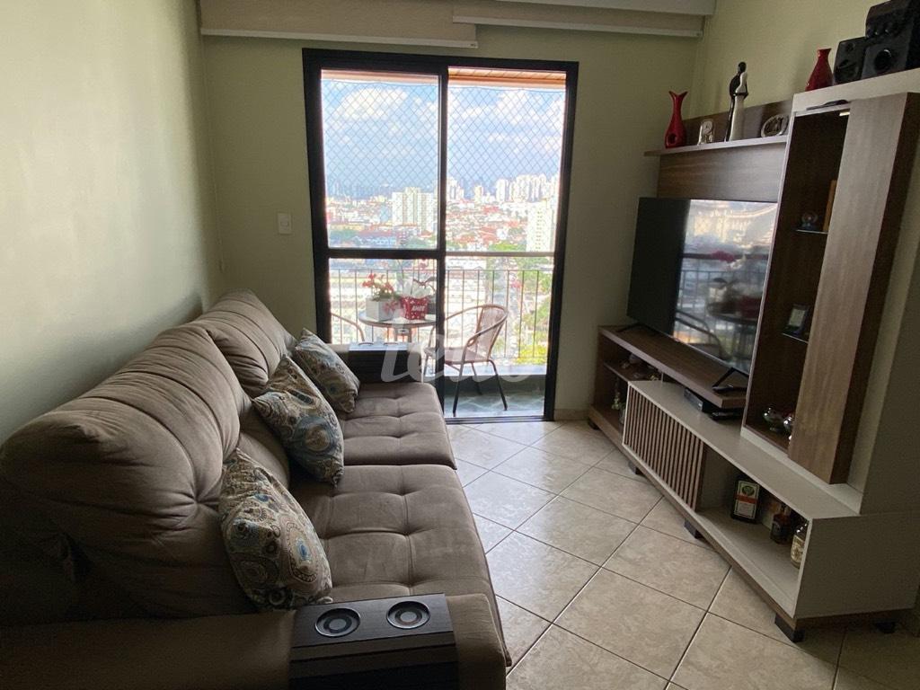 SALA de Apartamento à venda, Padrão com 70 m², 3 quartos e 1 vaga em Brás - São Paulo