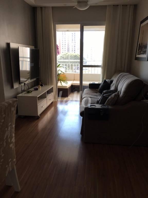 SALA de Apartamento à venda, Padrão com 70 m², 2 quartos e 1 vaga em Olímpico - São Caetano do Sul