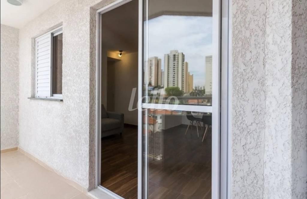 SACADA de Apartamento à venda, Padrão com 65 m², 2 quartos e 1 vaga em Vila Prudente - São Paulo