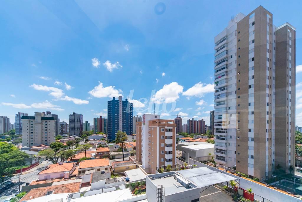 VARANDA DA SALA de Apartamento à venda, Padrão com 87 m², 2 quartos e 2 vagas em Jardim - Santo André