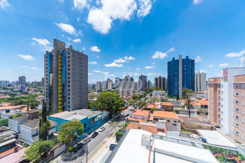 VARANDA DA SALA de Apartamento à venda, Padrão com 87 m², 2 quartos e 2 vagas em Jardim - Santo André