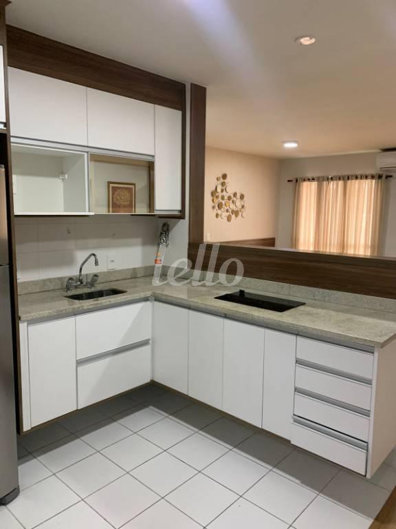 COZINHA de Apartamento à venda, Flat com 50 m², 1 quarto e 1 vaga em Mooca - São Paulo
