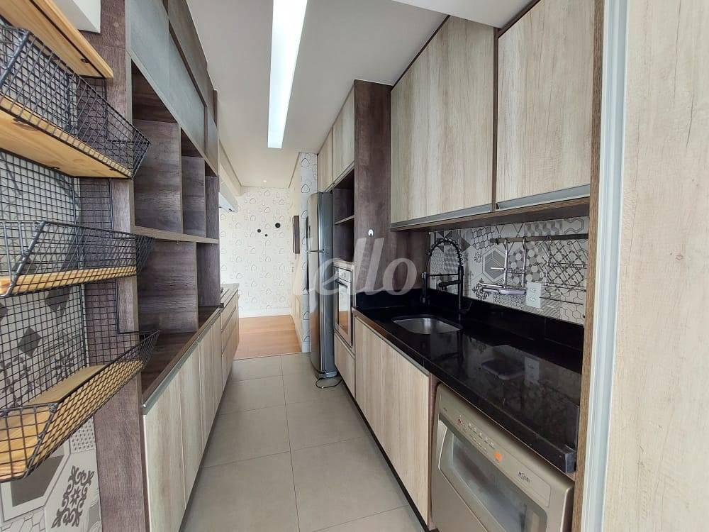 COZINHA AMERICANA de Apartamento à venda, Padrão com 86 m², 3 quartos e 2 vagas em Mooca - São Paulo