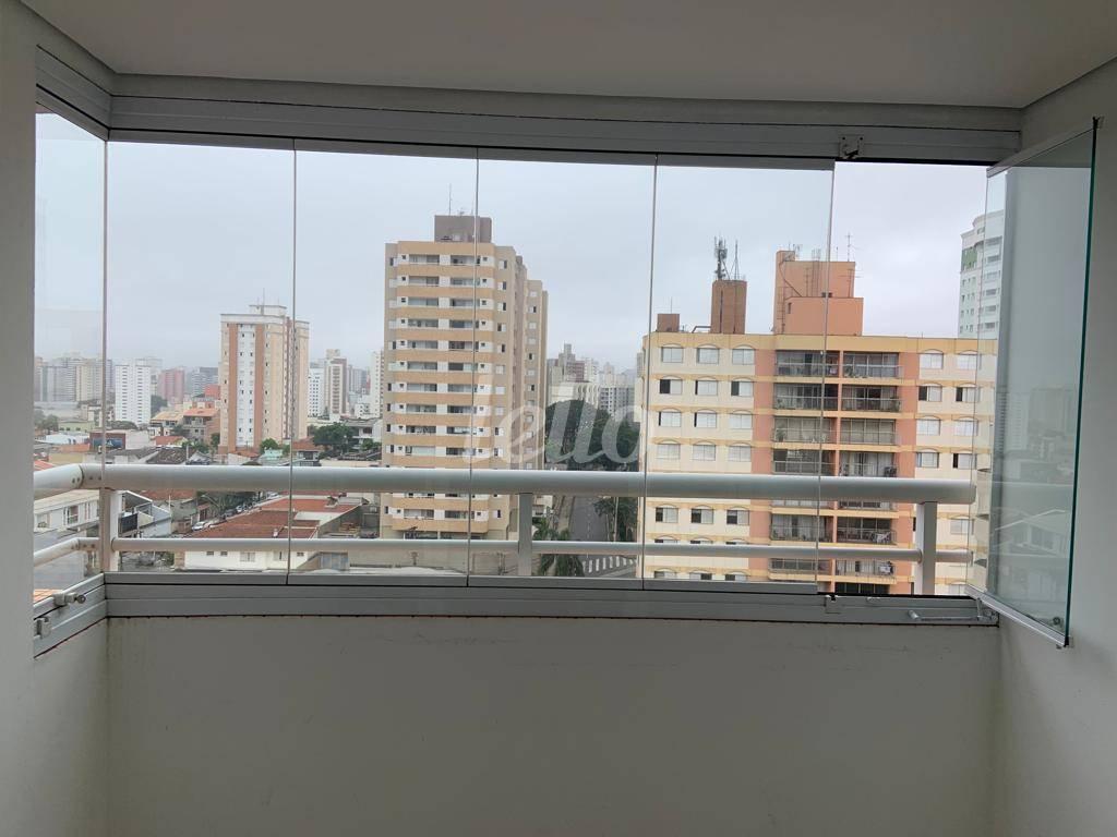 SACADA de Apartamento à venda, Padrão com 83 m², 3 quartos e 2 vagas em Vila Bastos - Santo André