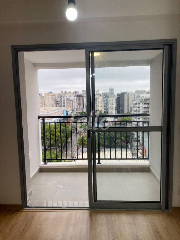 VARANDA de Apartamento à venda, Studio com 31 m², 1 quarto e em Indianópolis - São Paulo