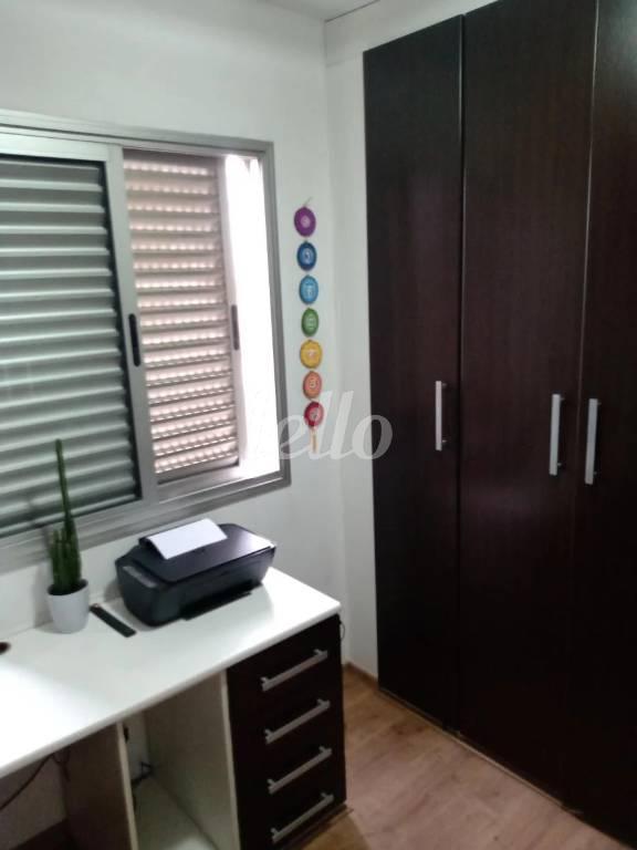 DORMITORIO de Apartamento à venda, Padrão com 73 m², 3 quartos e 2 vagas em Vila Alpina - São Paulo