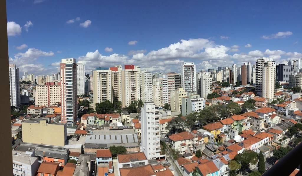 VISTA de Apartamento à venda, Padrão com 80 m², 3 quartos e 2 vagas em Aclimação - São Paulo