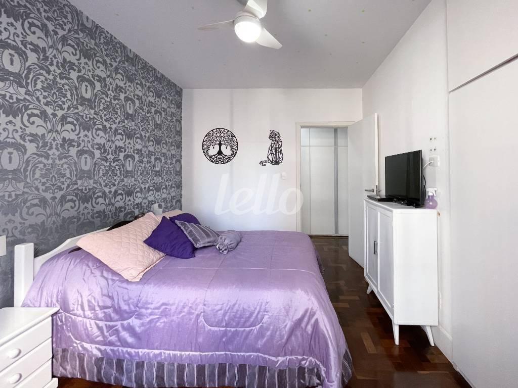 QUARTO 2 de Apartamento à venda, Padrão com 190 m², 3 quartos e 2 vagas em Paraíso - São Paulo