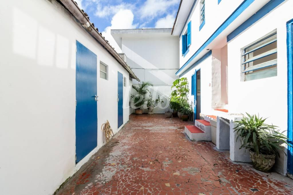 AREA EXTERNA de Casa para alugar, de vila - térrea com 20 m², 1 quarto e em Vila Congonhas - São Paulo