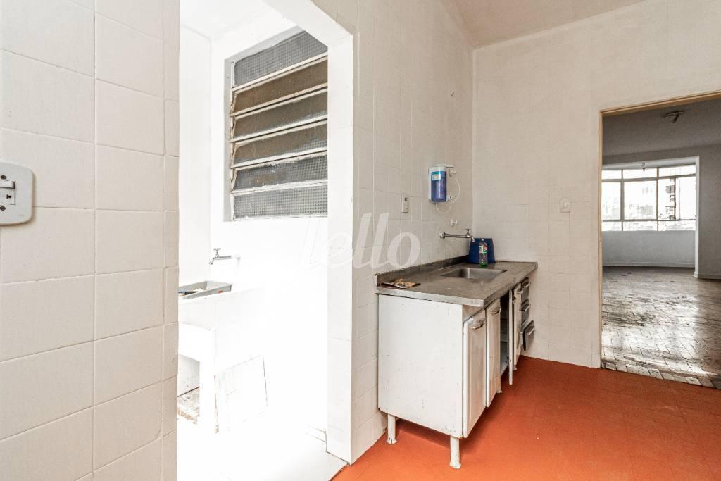 COZINHA de Apartamento para alugar, Padrão com 90 m², 2 quartos e em Vila Buarque - São Paulo