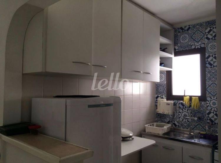 COZINHA de Apartamento à venda, Padrão com 50 m², 1 quarto e 1 vaga em Indianópolis - São Paulo