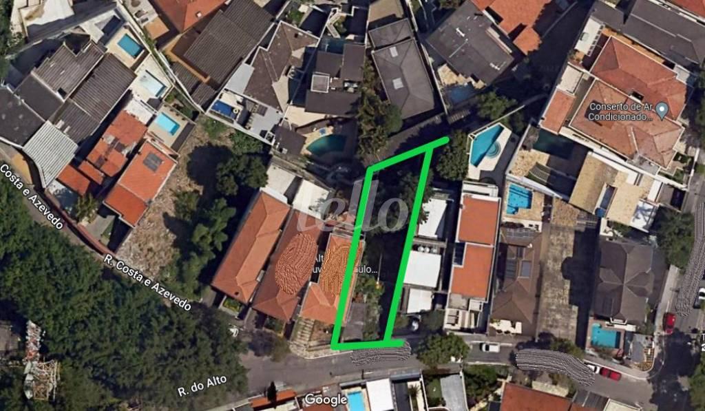 IMAGEM AEREA de Área / Terreno à venda, Padrão com 300 m², e em Tucuruvi - São Paulo