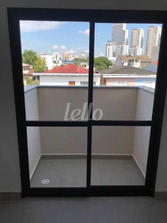 SACADA de Apartamento à venda, Padrão com 49 m², 2 quartos e 1 vaga em Jardim Ocara - Santo André