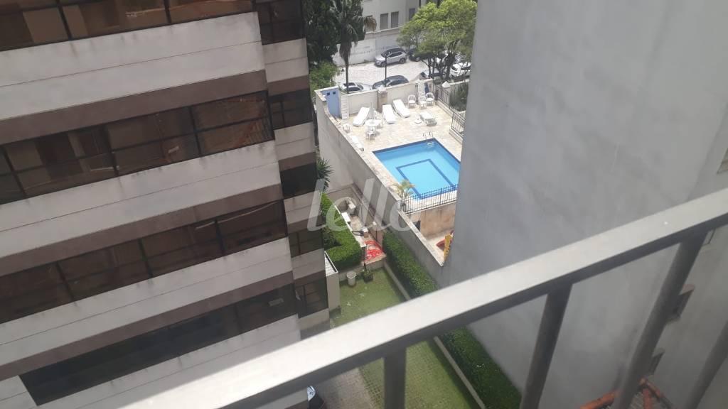 VISTA de Apartamento à venda, Padrão com 25 m², 1 quarto e em Jardim Paulista - São Paulo