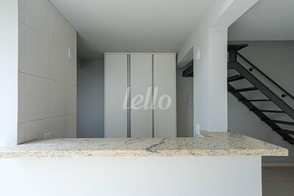 COZINHA CONJUGADA de Apartamento à venda, Duplex com 63 m², 1 quarto e 2 vagas em Casa Verde - São Paulo