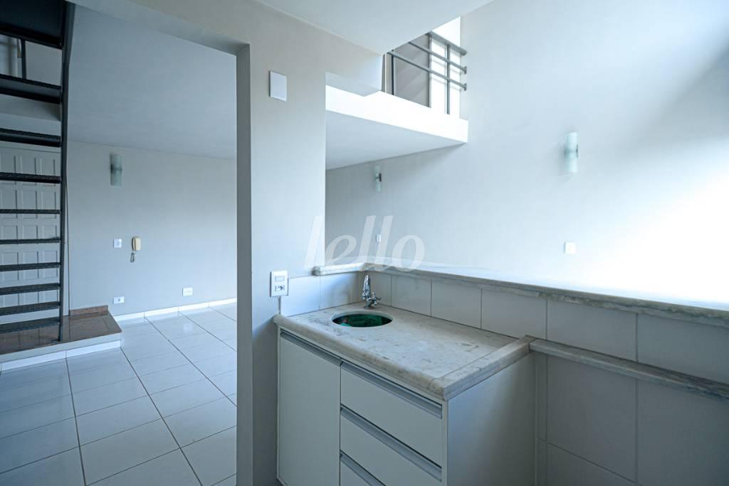 SALA - COZINHA INTEGRADA de Apartamento à venda, Padrão com 63 m², 1 quarto e 2 vagas em Casa Verde - São Paulo