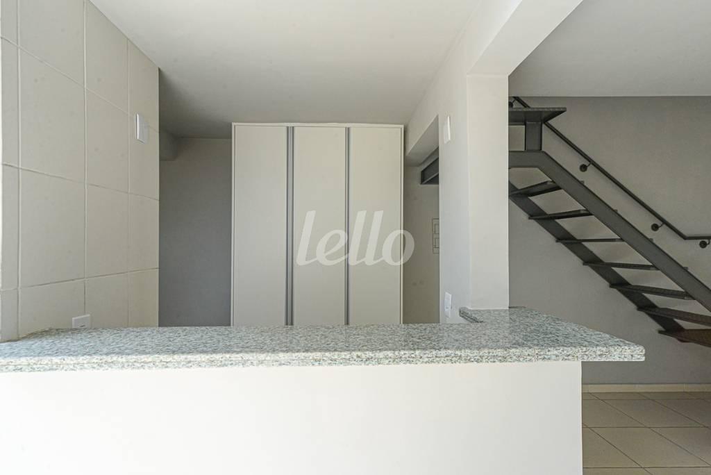COZINHA INTEGRADA de Apartamento à venda, Duplex com 63 m², 1 quarto e 2 vagas em Casa Verde - São Paulo