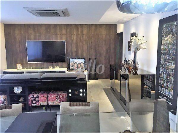 SALA PARA DOIS AMBIENTES de Apartamento à venda, Padrão com 201 m², 4 quartos e 3 vagas em Mooca - São Paulo